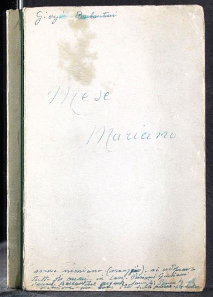 Il Mese Di Maria Ossia Il Mese Di Maggio - copertina