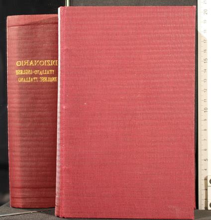 Dizionario Italiano-Inglese. 2 Vol 1 Tomo - copertina