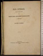 Festa Letteraria Nel Regio Liceo Giannone