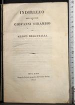 Indirizzo Del Dottor Giovanni Strambio