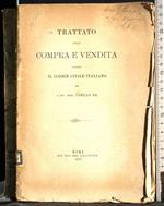 Trattato Compra E Vendita Codice Civile Italiano
