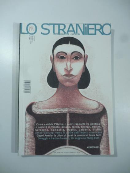 Lo straniero, arte, cultura e societa' n.52 - copertina