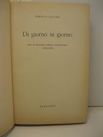 Di giorno in giorno. Note di letteratura italiana contemporanea (1945-1954)