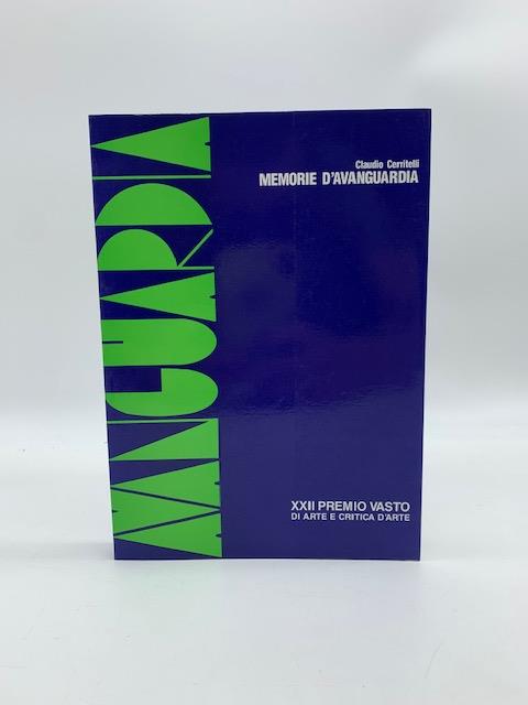 Memorie d'avanguardia - Claudio Cerritelli - copertina