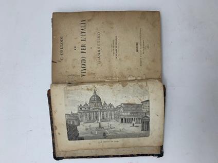 Il viaggio per l'Italia di Giannettino (parte seconda) L'Italia centrale - Carlo Collodi - copertina