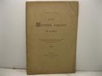 Sulle vicende edilizie di Roma Estratto dalla Monografia archeologica e statistica di Roma e Campagna Romana presentata dal Governo italiano alla Esposizione Universale di Parigi nel 1878