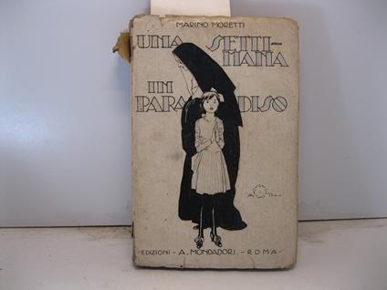 Una settimana in Paradiso (novelle) - Marino Moretti - copertina
