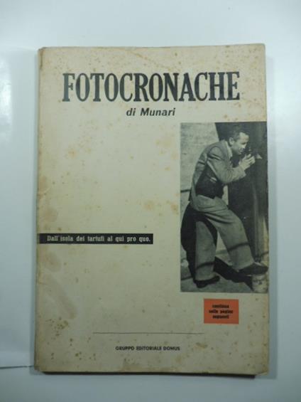 Fotocronache di Munari - Bruno Munari - copertina