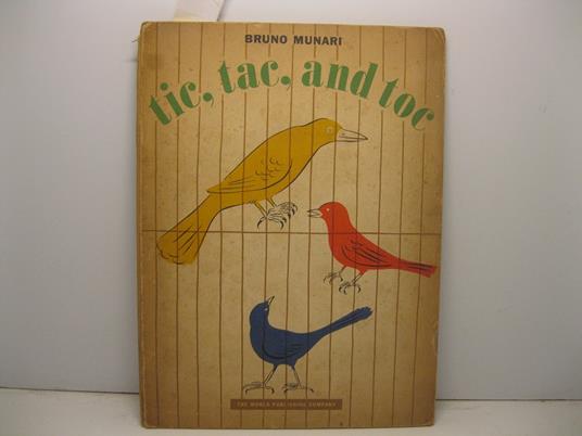 Tic, tac, and toc - Bruno Munari - copertina