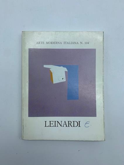 Ermanno Leinardi. Opere 1986-1992 - Sandra Orienti - copertina