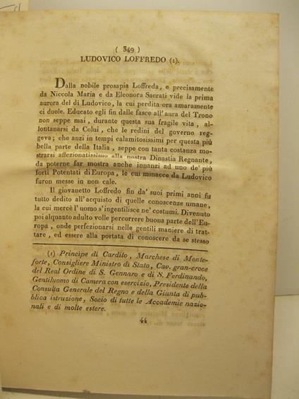 Ludovico Loffredo - copertina