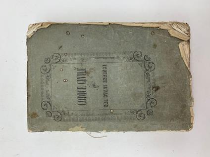 Codice civile per gli Stati Estensi - copertina