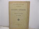 Statistica mineraria del Regno d'Italia per l'anno 1891