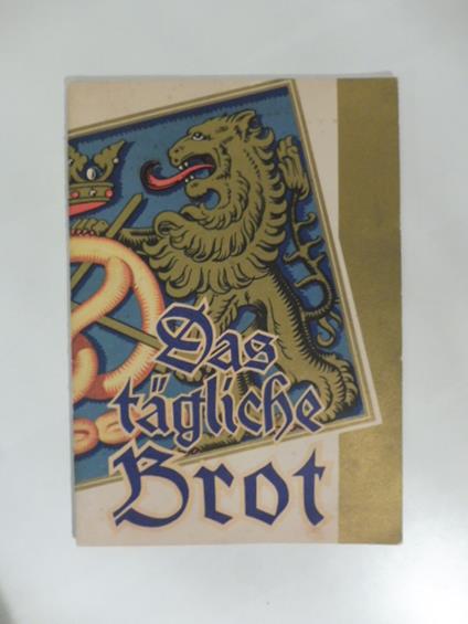 Dal taglische Brot - copertina