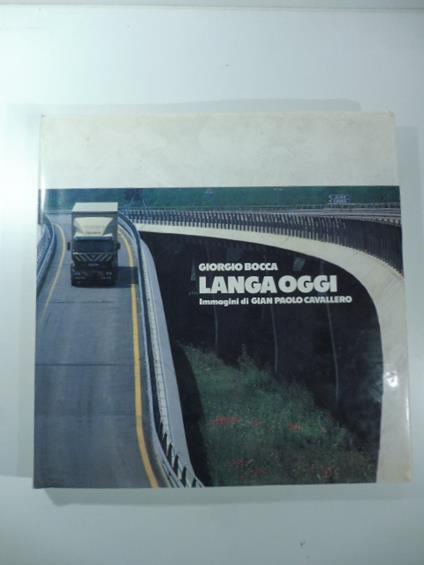Langa oggi - Giorgio Bocca - copertina