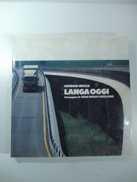 Langa oggi - Giorgio Bocca - copertina