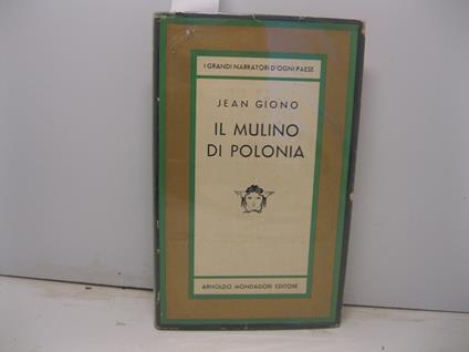 Il mulino di Polonia - Jean Giono - copertina