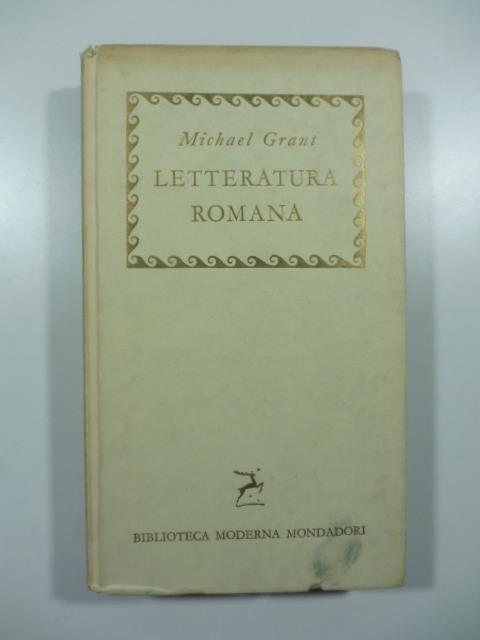 Letteratura romana - Michael Grant - copertina
