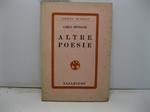 Altre poesie