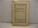 Notizie di prosa e poesia
