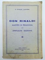 Don Rinaldi maestro di pedagogia e di spiritualita' salesiana