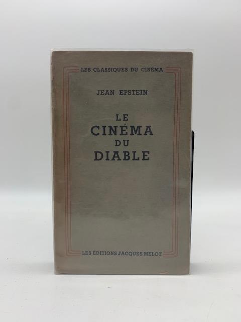 Le cinema du diable - Jean Epstein - copertina