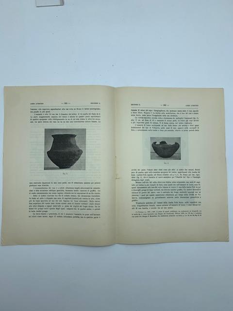 Tomba primitiva scoperta a Lozzo Atestino - Gherardo Ghirardini - copertina