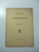 Statuto dell'Accademia di Belle Arti di Perugia