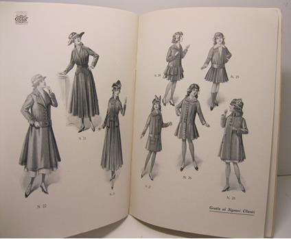 L' ultima moda nelle sue pratiche applicazioni. Inverno 1915-1916. S. di P. Coen & C - copertina