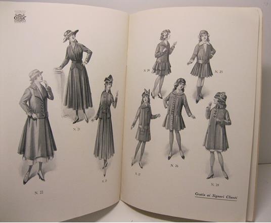 L' ultima moda nelle sue pratiche applicazioni. Inverno 1915-1916. S. di P. Coen & C - copertina