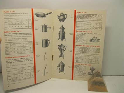 Piccoli apparecchi termoelettrici AEG - copertina