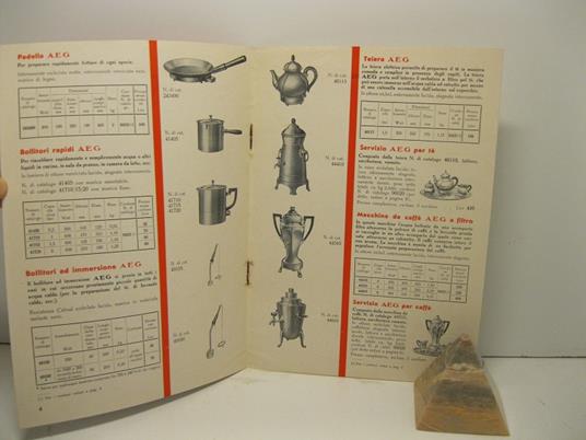 Piccoli apparecchi termoelettrici AEG - copertina