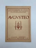 Augusteo. Stagione 1932-33. Concerto orchestrale diretto da Victor De Sabata. Programma