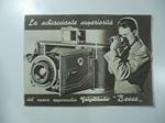 La schiacciante superiorita' del nuovo apparecchio Voigtlander Bessa. (Libretto pubblicitario macchina fotografica)