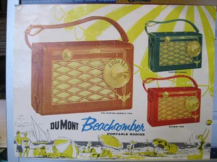 Dumont Beachcomber portable radios - copertina