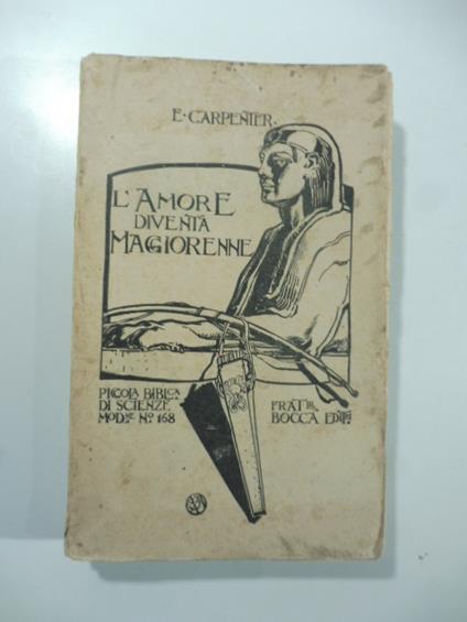 L' amore diventa maggiorenne - Edward Carpenter - copertina