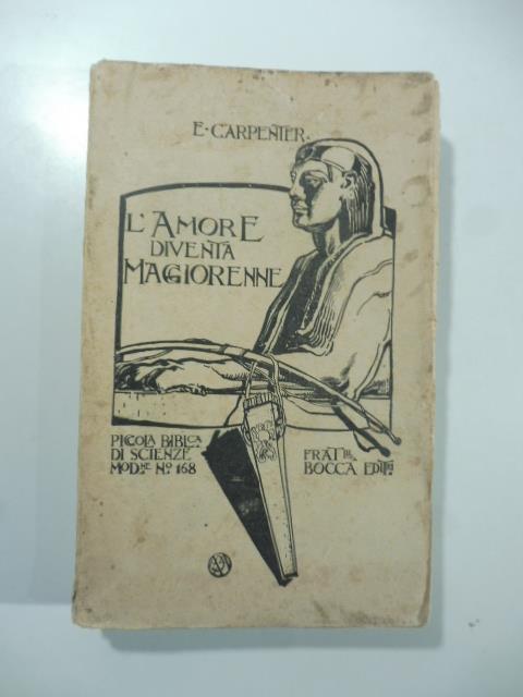 L' amore diventa maggiorenne - Edward Carpenter - copertina