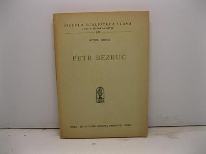 Petr Bezruc - Arturo Cronia - copertina