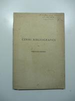 Cenni bibliografici