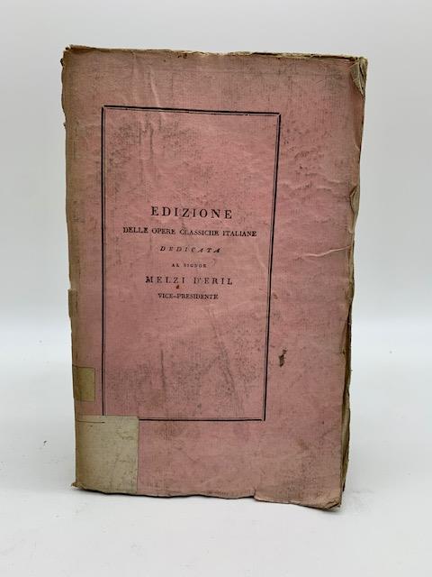 Le sei giornate - Sebastiano Erizzo - copertina