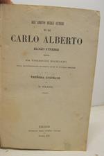 All'arrivo delle ceneri di re Carlo Alberto. Elogio funebre detto da Terenzio Mamiani nella metropolitana in Genova il di' IV ottobre MDCCCXLIX e trenodia augurale di G. Prati