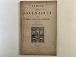 Indice degli incunaboli della Biblioteca Comunale dell'Archiginnasio