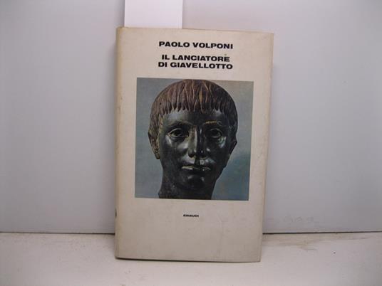 Il lanciatore di giavellotto - Paolo Volponi - copertina