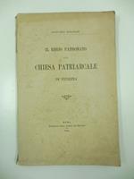 Il regio patronato sulla Chiesa patriarcale di Venezia
