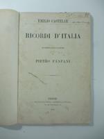 Ricordi d'Italia. Traduzione dallo spagnuolo di Pietro Fanfani