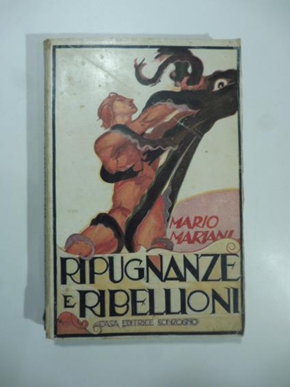 Ripugnanze e ribellioni - Mario Mariani - copertina