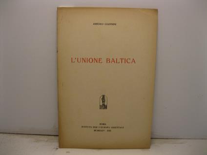 L' unione baltica - Amedeo Giannini - copertina