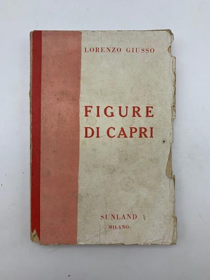 Figure di Capri - Lorenzo Giusso - copertina