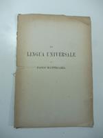 La lingua universale