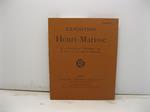 Exposition Henri Matisse du 15 octobre au 6 Novembre 1920 de 10 h. a' 5 h. (sauf le dimanche)